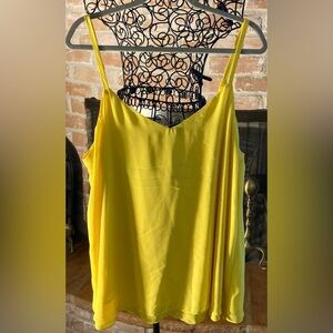Torrid Vibrant Yellow Women's Camisole